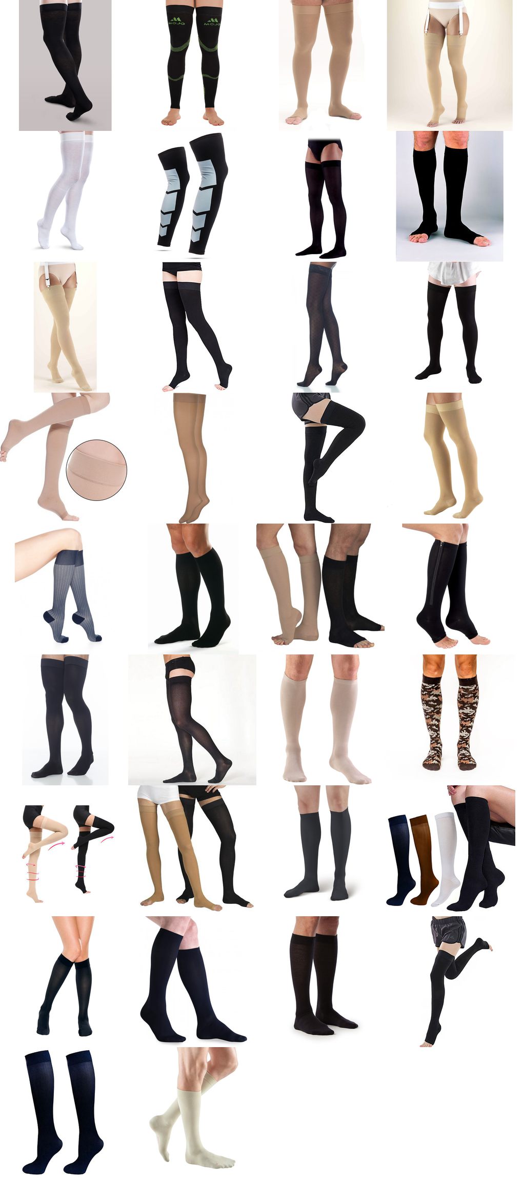 men's thigh high compression socks